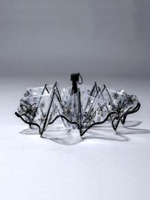 1 chiếc ô trong suốt họa tiết hoa dùng cho trường học, văn phòng, gia đình, du lịch, đồ dùng học tập mùa hè, làm mát, bãi biển, du lịch, lựa chọn mùa xuân hè, quà tặng cho phù dâu, phòng, trang trí phòng ngủ, bãi biển, du lịch, dành cho nam, dành cho nữ, kỳ nghỉ, đồ dễ thương, quà tặng Ngày của Mẹ, trang trí phòng ngủ, sân vườn, trang trí nhà bếp, mùa hè, bãi biển, đồ dùng cần thiết khi đi du lịch, trang trí phòng, đồ chơi mềm, tốt nghiệp. - Trong sáng - Xem 6