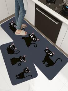 1 pieza Alfombra de cocina dormitorio - Multicolor - Ver 4