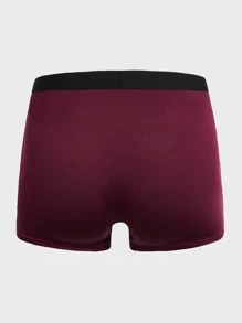 Men 3pcs Tape Waist Boxer Brief - Multicolor - View 3