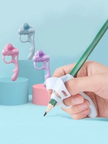 2pcs Mixed Color Pen Grip - Multicolor - View 1