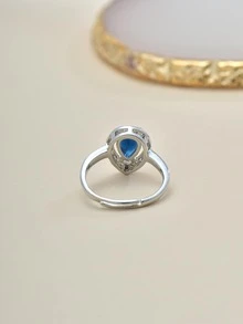 Rhinestone Decor Ring - Multicolor - View 2