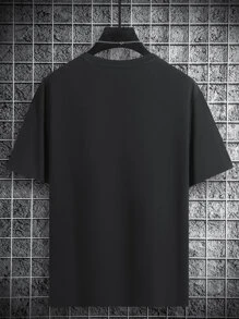 Manfinity Áo thun & Áo lót Nam Thú vật Giải trí - màu đen - Xem 2