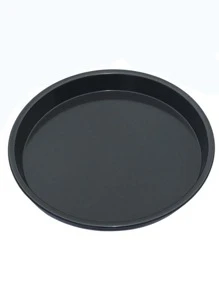 1 pieza Pan de pizza hierro - Negro - Ver 4