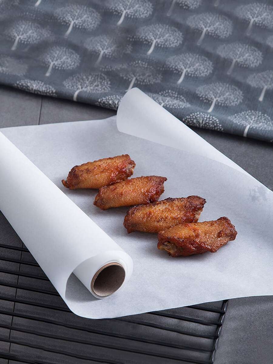 1pc Air Fryer Paper - White - View 1