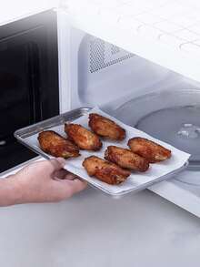 1pc Air Fryer Paper - White - View 4