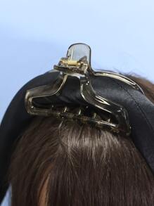 4pcs Solid Hair Roller Tool Set,Hair Rollers for Heatless Curls | Heatless Hair Curlers & Hot Rollers | Hair Curlers to Sleep in | Heatless Curling Rod Headband | Heatless Curler - Black - View 11