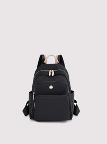 人造珍珠裝飾功能背包