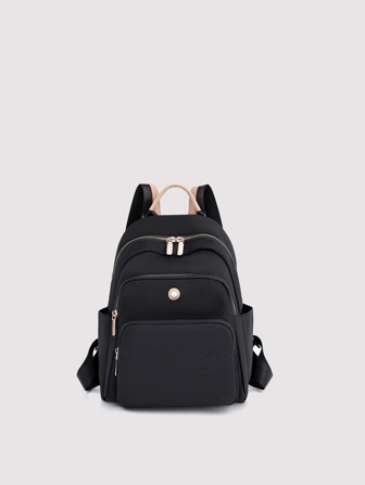 人造珍珠裝飾功能背包