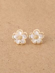 Hoa trang trí kẹp trên bông tai Valentine, Mẹ, Mẹ, Ngày của Mẹ, Quà tặng - Vàng - Xem 6