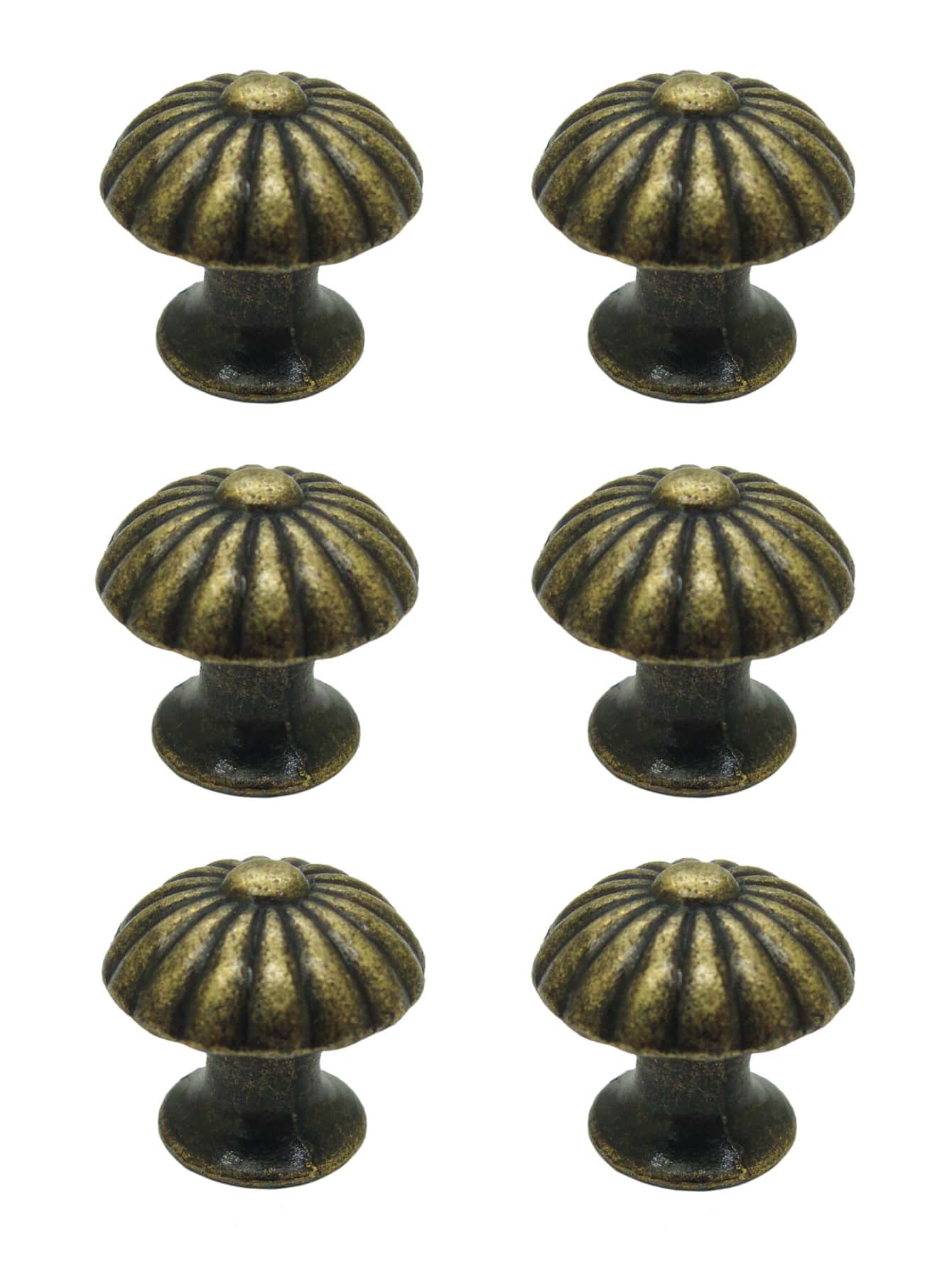 6pcs Vintage Drawer Knob - Bronze - View 1