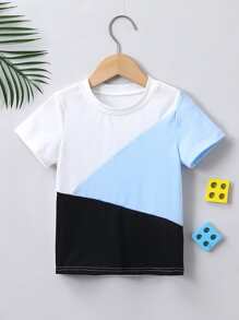 Toddler Boys Cut And Sew Tee - Multicolor - View 1