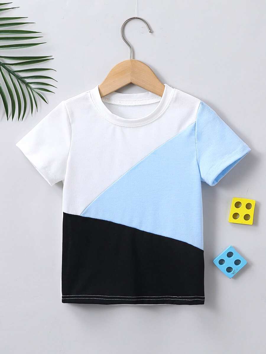 Toddler Boys Cut And Sew Tee - Multicolor - View 1