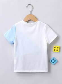 Toddler Boys Cut And Sew Tee - Multicolor - View 2