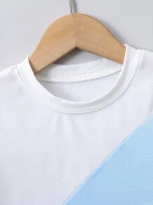 Toddler Boys Cut And Sew Tee - Multicolor - View 3