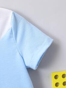 Toddler Boys Cut And Sew Tee - Multicolor - View 4