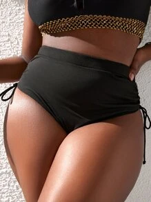 Slaydiva 大碼側抽繩泳衣下裝