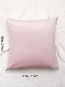 Vỏ đệm chắc chắn không có chất độn - Màu Hồng baby - Xem 3