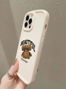 Bear Pattern Phone Case - Multicolor - View 3