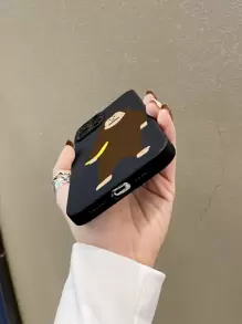 苹果卡通猴子印花手机壳防水防震防摔防刮 - 彩色 - 查看 3