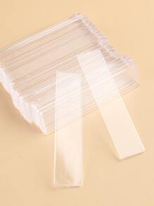 FULL BEAUTY 48 buc unghii false transparente, suport pentru afișare unghii, bandă pentru manichiură, accesorii pentru unghii, instrumente pentru unghii, instrumente pentru arta unghiilor, înapoi la școală, unghii, instrumente pentru unghii pentru presare