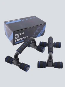 2 piezas hierro push up soporte - Azul - Ver 3