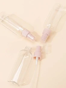 3pcs 100ML Empty Subpackage Bottle , Travel Essentials - Pink - View 4
