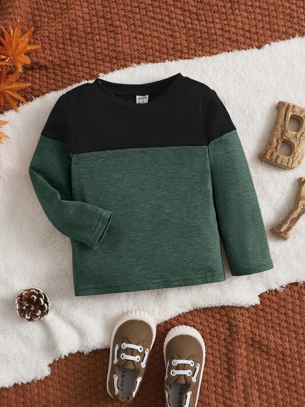 SHEIN Baby Boy Two Tone Tee SHEIN USA