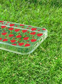 草莓图案手机壳，国际版，非国内版 - 彩色 - 查看 5