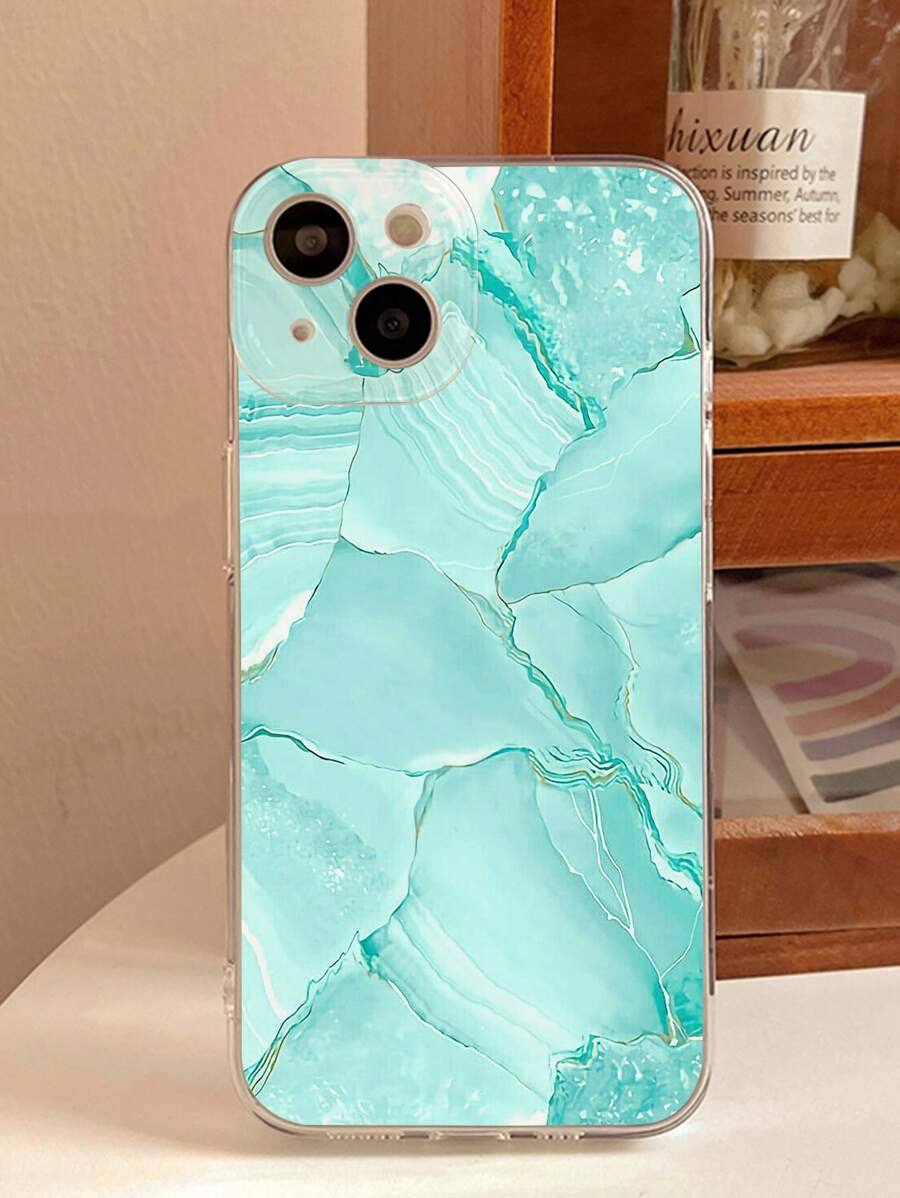 Marble Print Phone Case,International Version, Not The Domestic Version - Multicolor - View 1