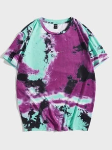 Manfinity Men Tie Dye Tee - Multicolor - View 3
