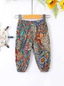 Bebé Pantalones con estampado floral - Multicolor - Ver 1