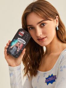 THE BIG BANG THEORY X SHEIN Hộp đựng điện thoại hình chữ cái - Nhiều màu - Xem 6