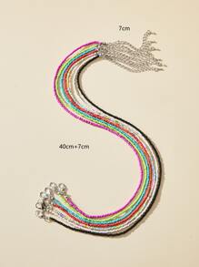 7 chiếc vòng cổ đính cườm tối giản - Nhiều màu - Xem 4