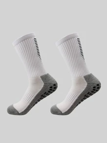 1pair Anti-slip Sports Socks - Multicolor - View 2