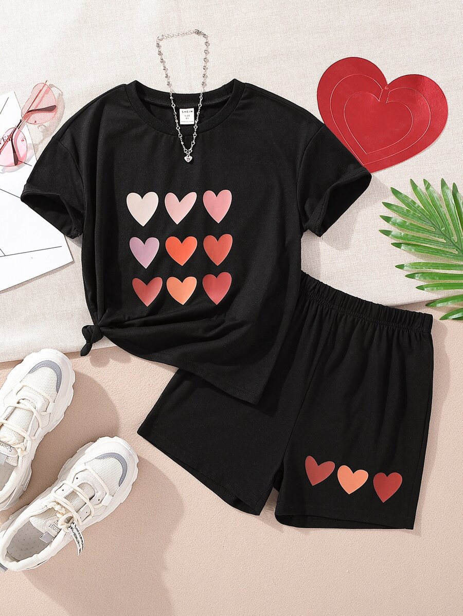 Bộ hai mảnh Gái Tim Giải trí - màu đen - Xem 1