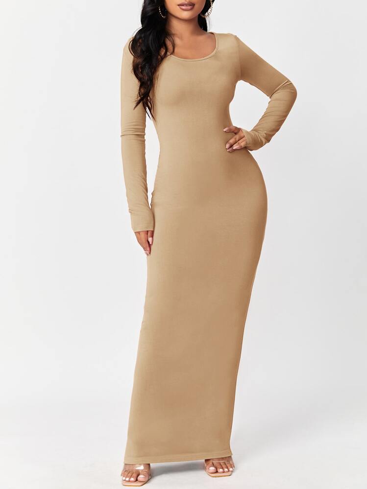 chinese dress ladies SheIn Women's Tie Dye Mesh Bodycon Maxi Dress Round Neck Sleeveless Slim  Fit Long Tank Dresses Red and Black Small : Buy Online at Best Price in KSA main image 1
