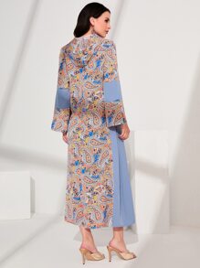 Al Najma 佩斯利印花連帽洋裝