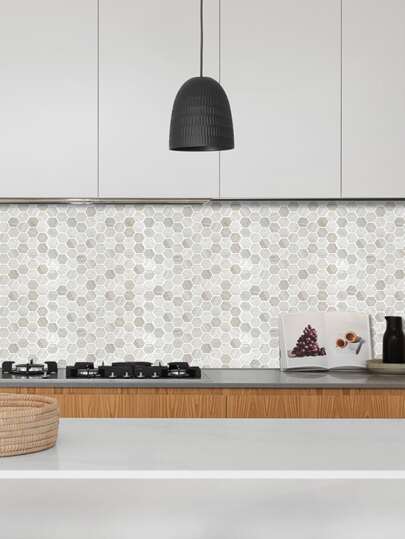 1pc Geometric Pattern Kitchen Sticker