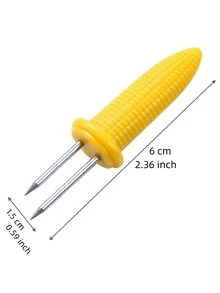 10入組不銹鋼烤玉米架