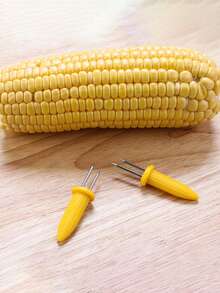 10入組不銹鋼烤玉米架