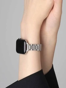 金屬錶帶適用於Apple Watch - 銀色 - 查看 5