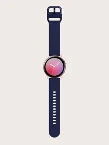 1入組矽膠通用錶帶 - 霧霾藍 - 查看 4