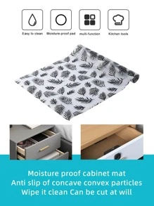 Tấm lót kệ in hình lá 1 cuộn - Nhiều màu - Xem 4