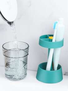 1 pieza Soporte para cepillo de dientes portátil - Multicolor - Ver 1