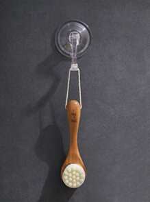 1pc Punch-free Waterproof Bathroom Hook - Clear - View 4