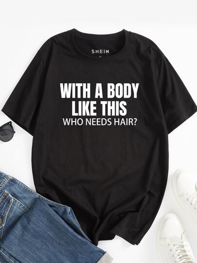 Guys Slogan Graphic Tee