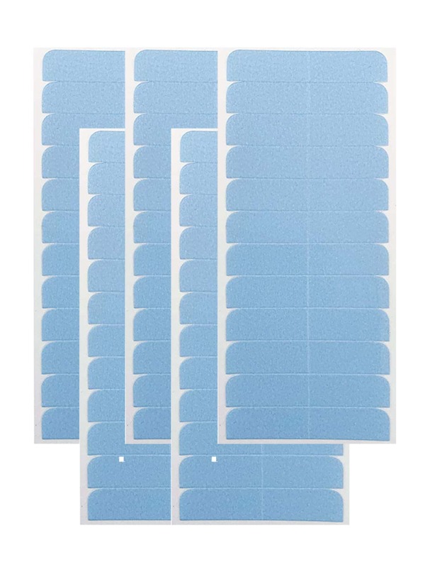 60 Pcs Hair Extension Tape Tabs Double Sided Extension Tapes for Replacement 4cm X 0.8cm