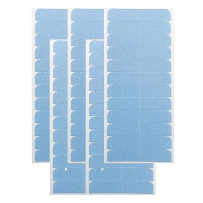 60 Pcs Hair Extension Tape Tabs Double Sided Extension Tapes for Replacement 4cm X 0.8cm