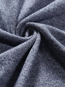 Manfinity Men Contrast Binding Knit Top - Grey - View 6