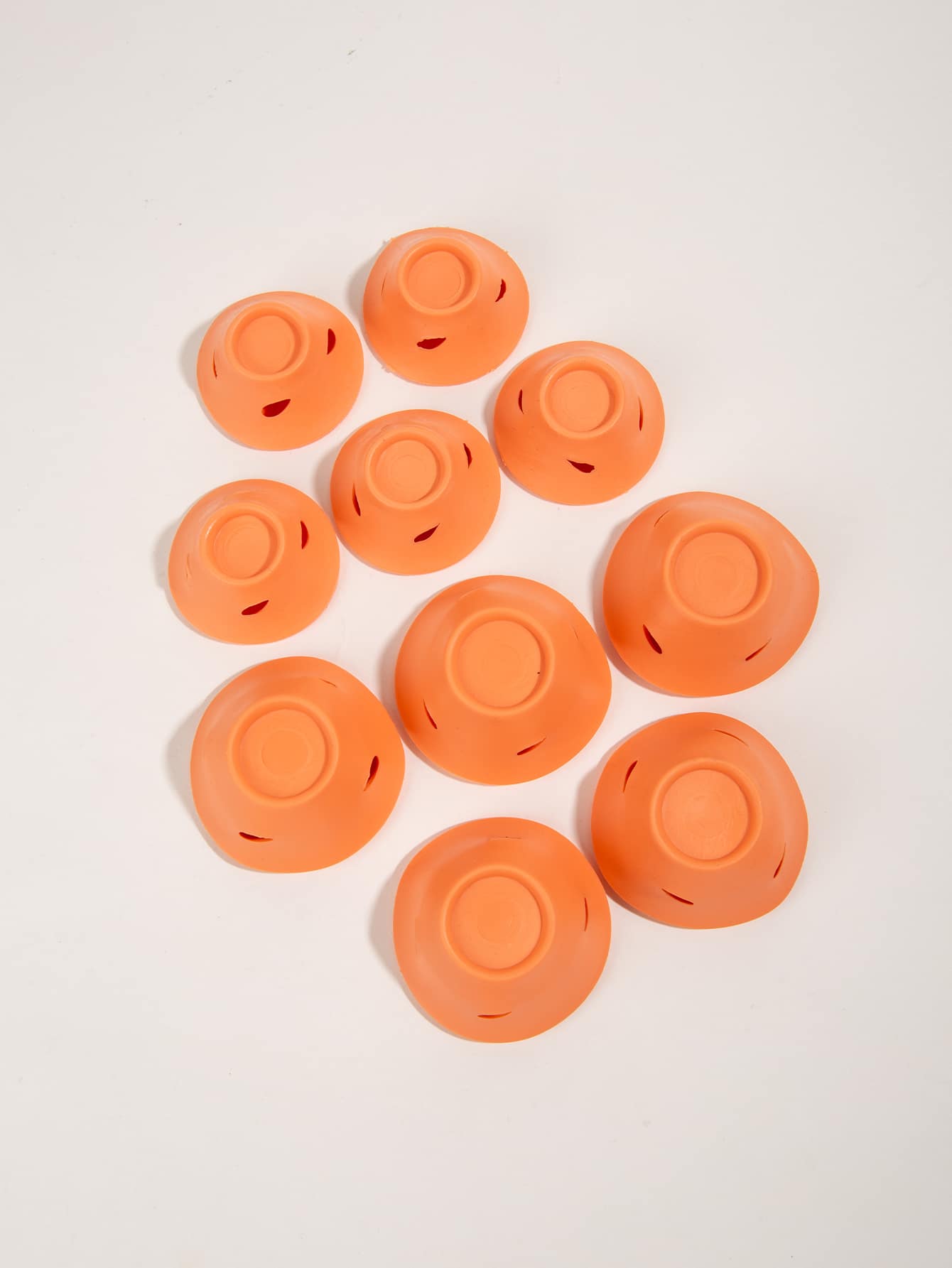 10pcs Hair Curling Roller - Orange - View 1